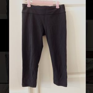 Black Crop Ivivva Leggings Size 14